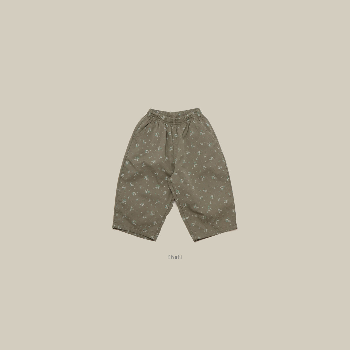 Flower Print Pants