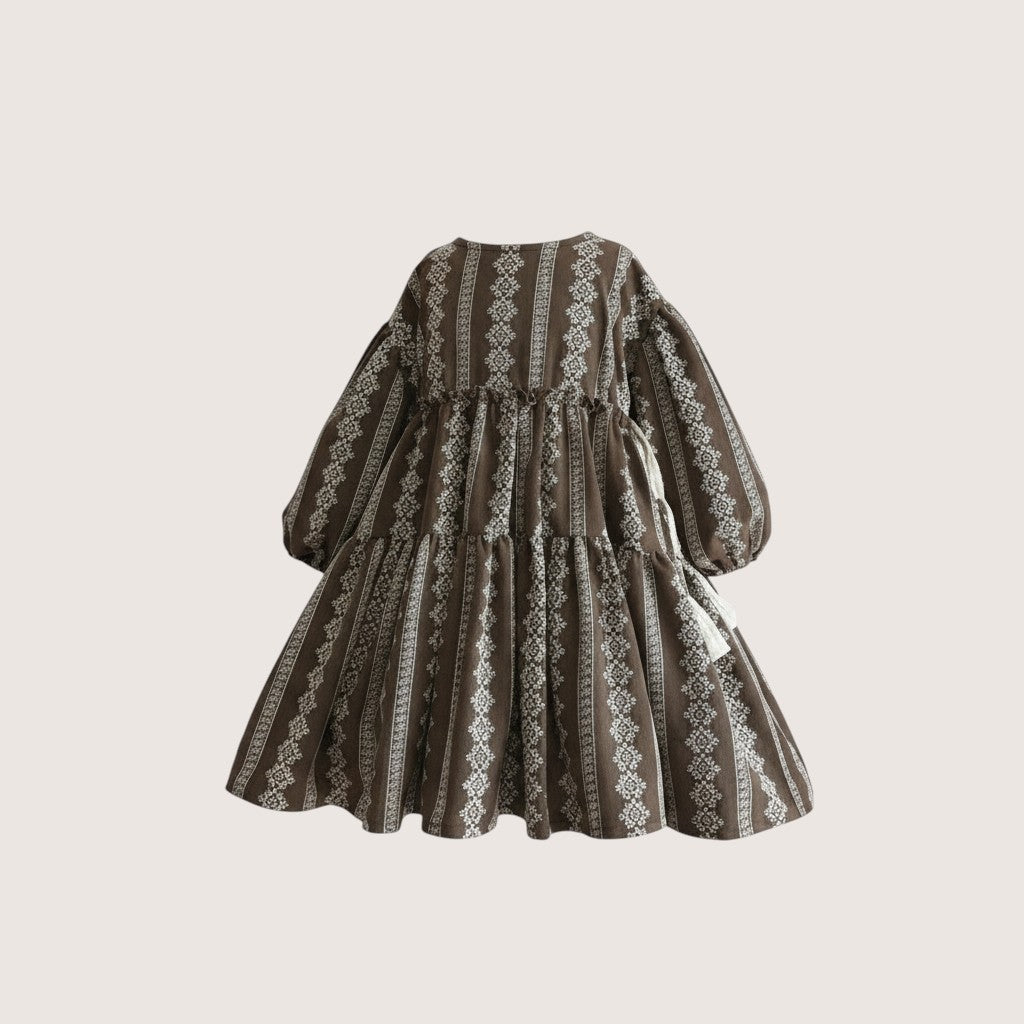 Woodland Lace Tiered Dress